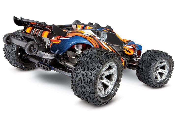 Traxxas 67076-4 Rustler® 4X4 VXL 1/10 Scale Stadium Truck Orange - Excel RC