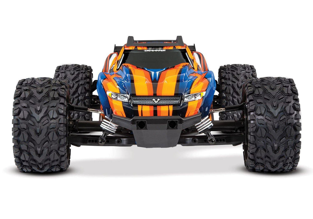 Traxxas 67076-4 Rustler® 4X4 VXL 1/10 Scale Stadium Truck Orange - Excel RC