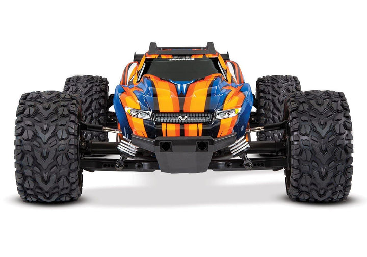 Traxxas 67076-4 Rustler® 4X4 VXL 1/10 Scale Stadium Truck Orange - Excel RC