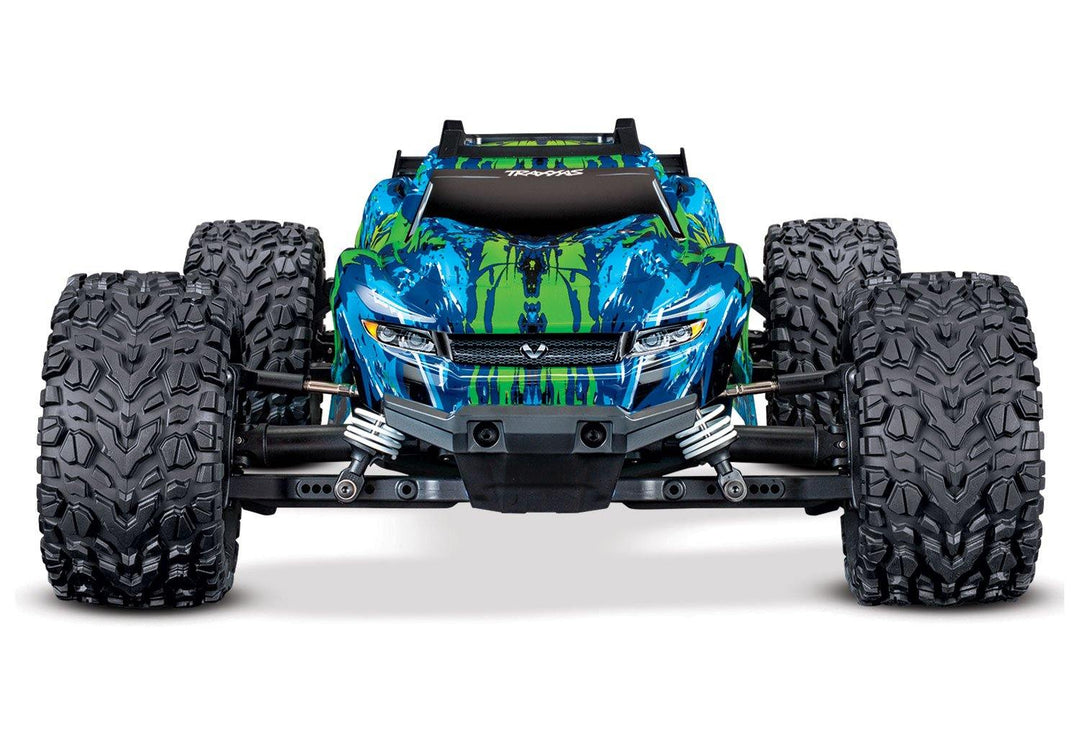 Traxxas 67076-4 Rustler® 4X4 VXL 1/10 Scale Stadium Truck Green - Excel RC
