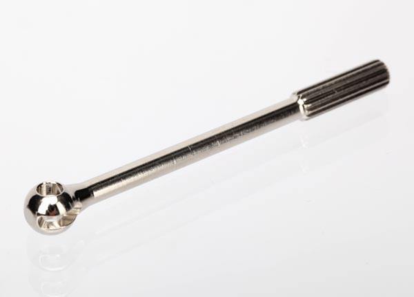 Traxxas 6750 Half shaft exterl splined (steel-spline constant-velocity) (1) - Excel RC