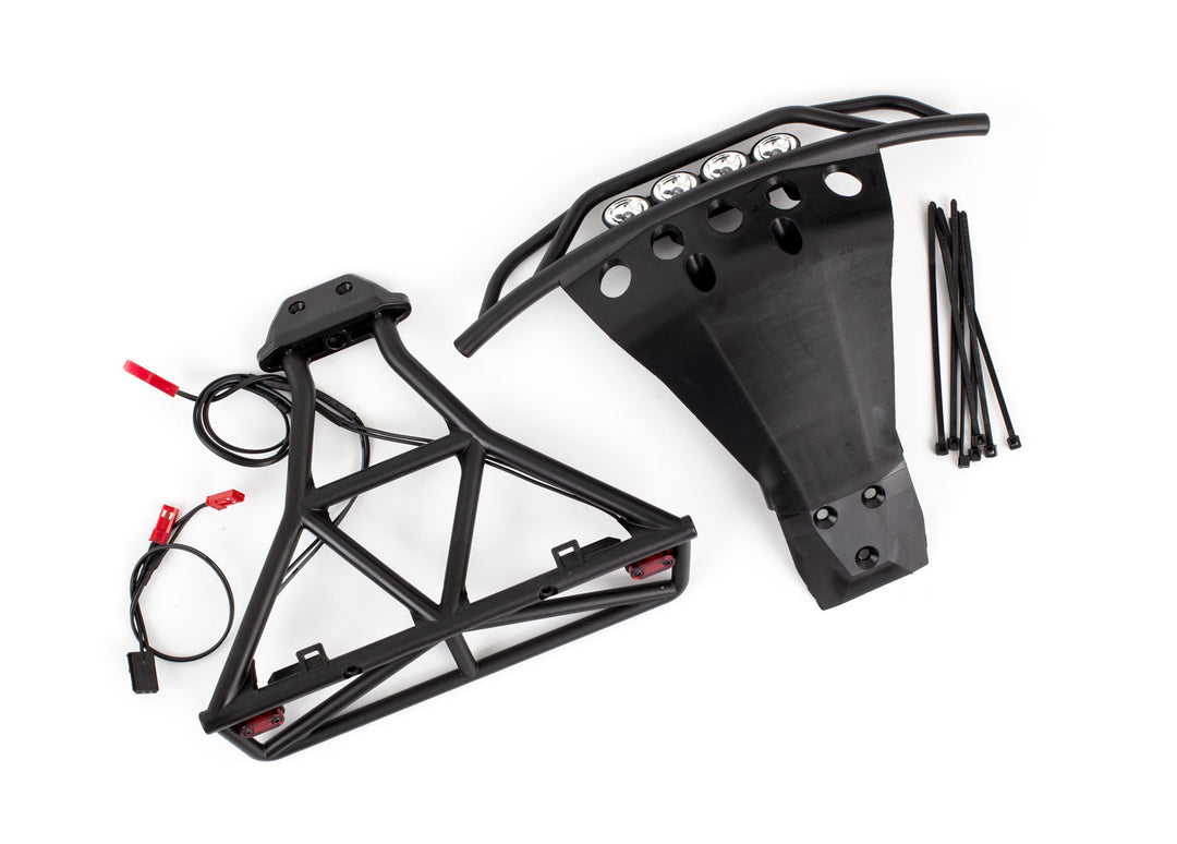 Traxxas LED Light Set Complete Including Bumpers With LED Light Bar and Harness Fits 4WD Slash 6894