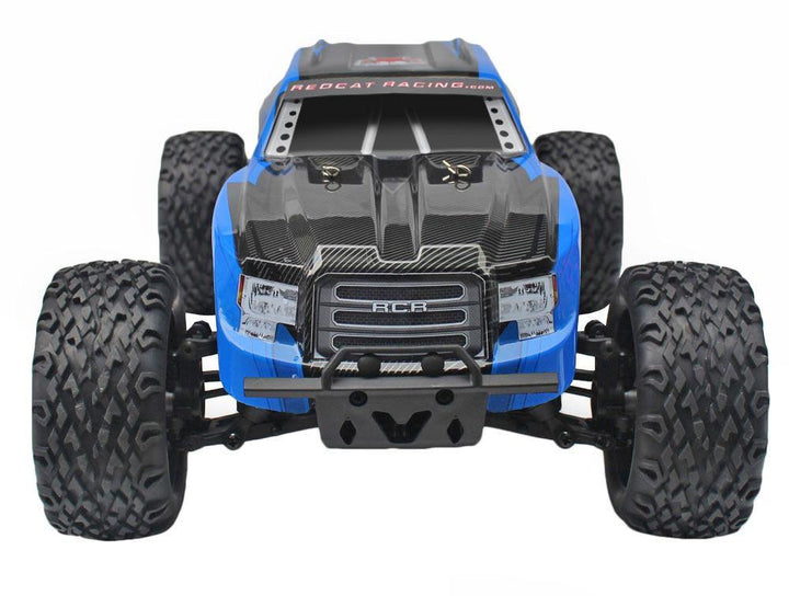 Recat Racing Blackout XTE PRO Brushless 1/10 Scale Electric Monster Truck Blue - Excel RC
