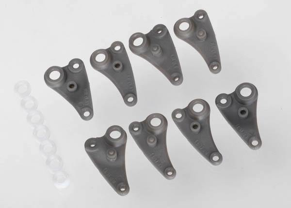 Traxxas 7156 Rocker arm set long travel plastic bushings (8) - Excel RC
