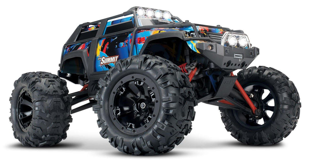 Traxxas 72054-5-RNR Summit: 116-Scale 4WD Electric Extreme Terrain Monster Truck with TQ 2.4GHz radio system - Excel RC