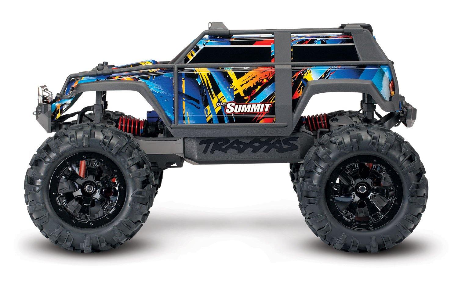 Traxxas 72054-5-RNR Summit: 116-Scale 4WD Electric Extreme Terrain Monster Truck with TQ 2.4GHz radio system - Excel RC