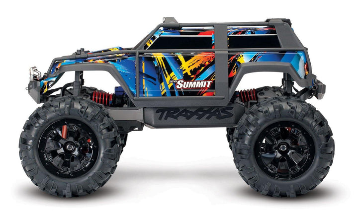 Traxxas 72054-5-RNR Summit: 116-Scale 4WD Electric Extreme Terrain Monster Truck with TQ 2.4GHz radio system - Excel RC