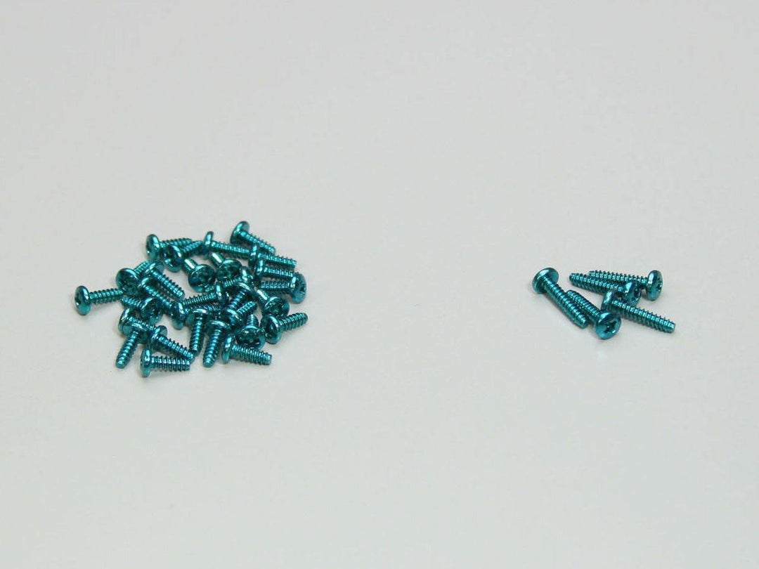 Kyosho Mini-Z (MZW18BL) Color Screw Set (Blue) - Excel RC