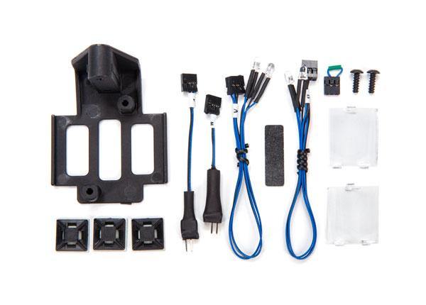 Traxxas Installation kit, Pro Scale® Advanced Lighting Control System, TRX-4® Sport (includes mount, rear lens, reverse lights and turn signal harnesses, hardware) 8083 - Excel RC