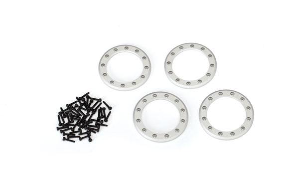 Traxxas 8169 Beadlock rings satin (1.9&