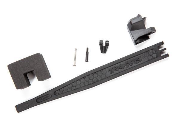 Traxxas 8326 Battery hold-down/ battery clip/ hold-down post/ foam spacer/ screw pin TRA8326 - Excel RC