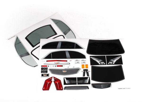 Traxxas 8393 Decal sheet Cadillac CTS-V - Excel RC