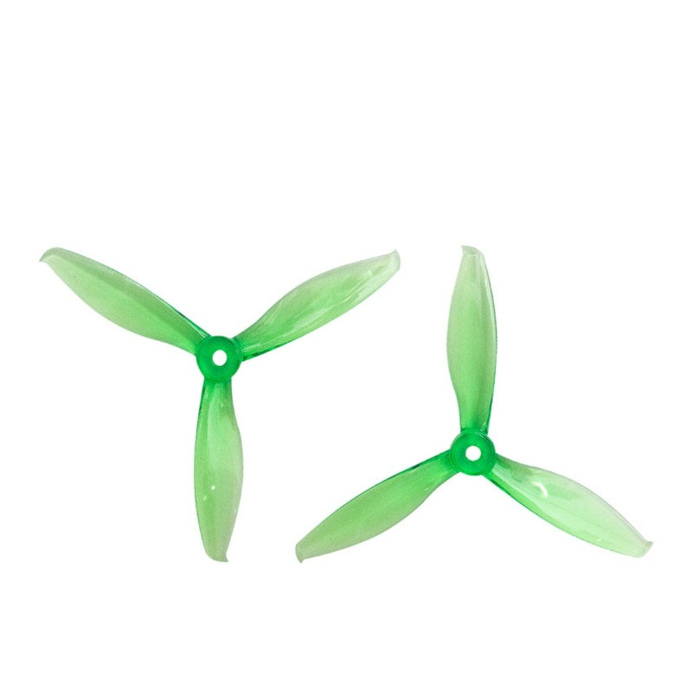 Gemfan Flash 3 Bladed Propellers Green 5149 2CW 2CCW