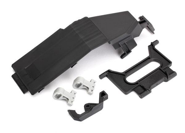 Traxxas 8524 Battery door battery strap retainers (2) latch - Excel RC