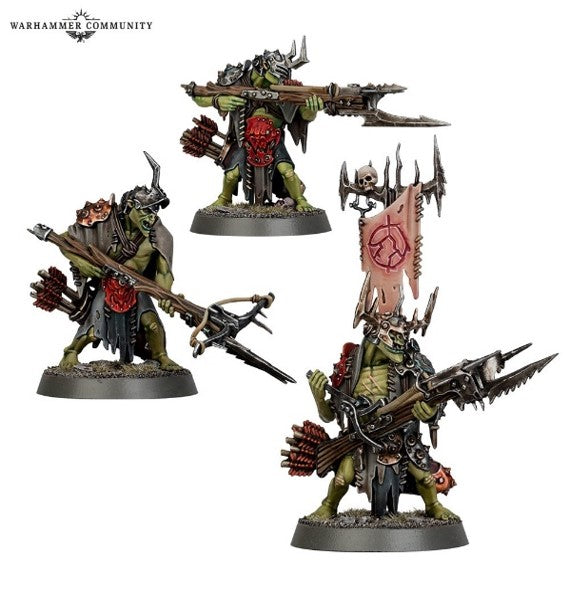 Warhammer Age of Sigmar: Orruk Warclans - Man-Skewer Boltboyz