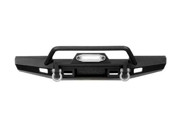 Traxxas Bumper, front, winch, narrow (includes bumper mount, D-Rings, fairlead, hardware) (fits TRX-4® Land Rover® Defender® and Tactical Unit with 8855 winch) (200mm wide) 8865 - Excel RC
