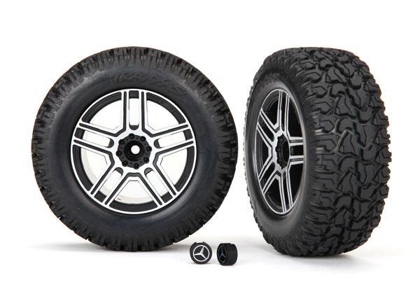 Traxxas 8872 Tires and wheels assembled glued - Excel RC