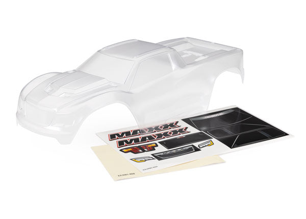Traxxas Body Maxx® (Clear Requires Painting)/ Window Masks/ Decal Sheet (Fits Maxx® With Extended Chassis (352Mm Wheelbase)) 8918
