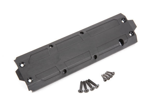 Traxxas Skidplate Center/ 4X20 Ccs (4)/ 3X10 Cs (4) (Fits Maxx® With Extended Chassis (352Mm Wheelbase)) 8945R