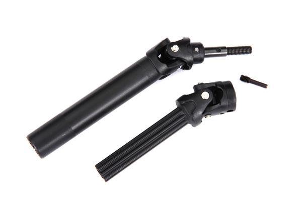 Driveshaft assembly, front or rear, Maxx® Duty (1) (left or right) (fully assembled, ready to install)/ screw pin (1) (for use with 