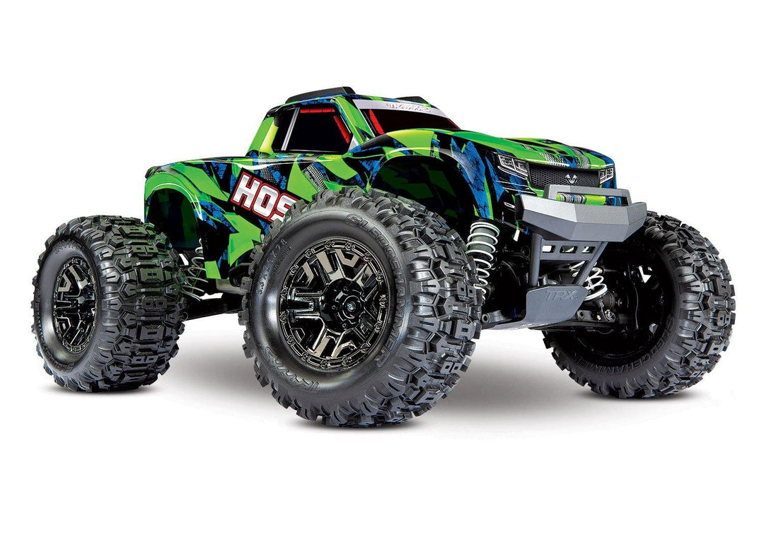 Traxxas Hoss™ 4X4 VXL: 1/10 Scale Monster Truck Green - Excel RC