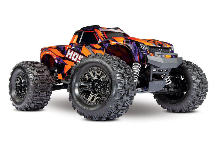 Traxxas Hoss™ 4X4 VXL: 1/10 Scale Monster Truck Orange - Excel RC
