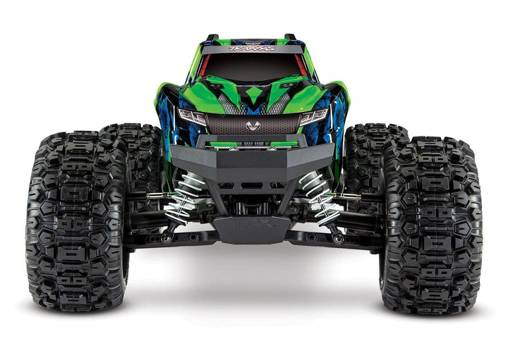 Traxxas Hoss™ 4X4 VXL: 1/10 Scale Monster Truck Green - Excel RC