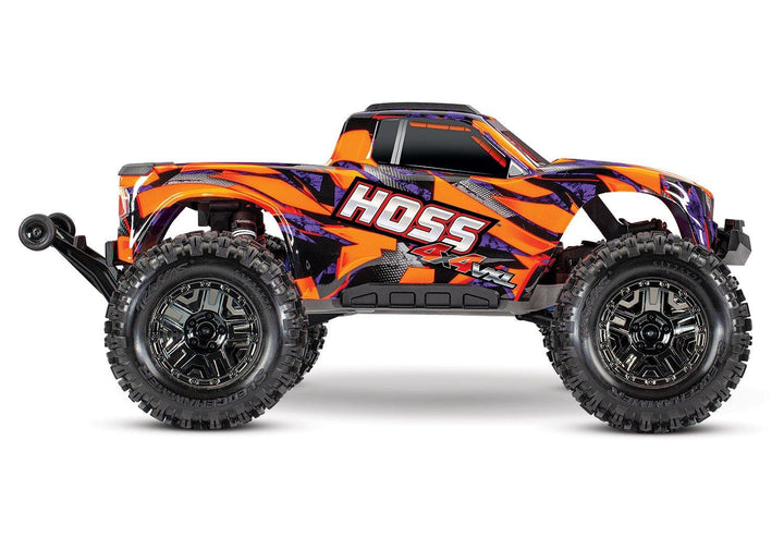 Traxxas Hoss™ 4X4 VXL: 1/10 Scale Monster Truck Orange - Excel RC