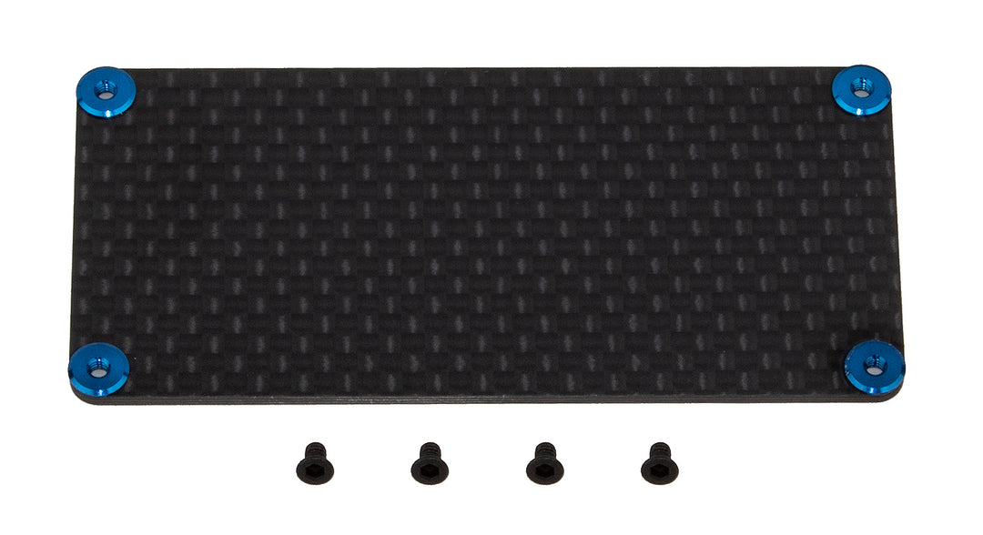 Associated RC10B6.4 FT ESC Weight, carbon fiber 91975 | ASC91975