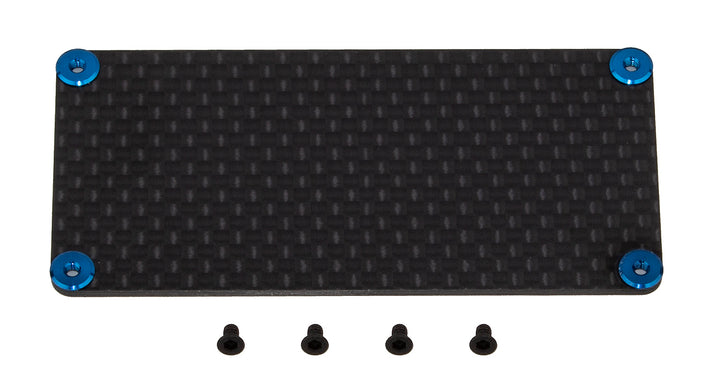 Associated RC10B6.4 FT ESC Weight, carbon fiber 91975 | ASC91975