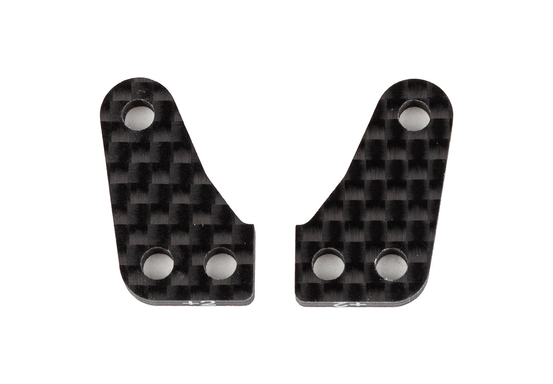 Associated RC10B74 FT Steering Block Arms, +2 92376 | ASC92376