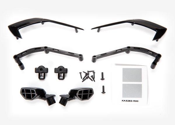 Traxxas 9317 Mirrors, side (left &amp; right)/ mounts (left &amp; right)/ trim, side (left &amp; right)/ trim mounts (left &amp; right)/ 2.6x8mm BCS (2)/ 1.6x7mm BCS (8) TRA9317 - Excel RC