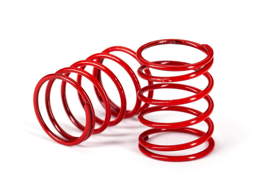 Traxxas 9361 Springs, shock (red) (1.029 rate) (2) - Excel RC