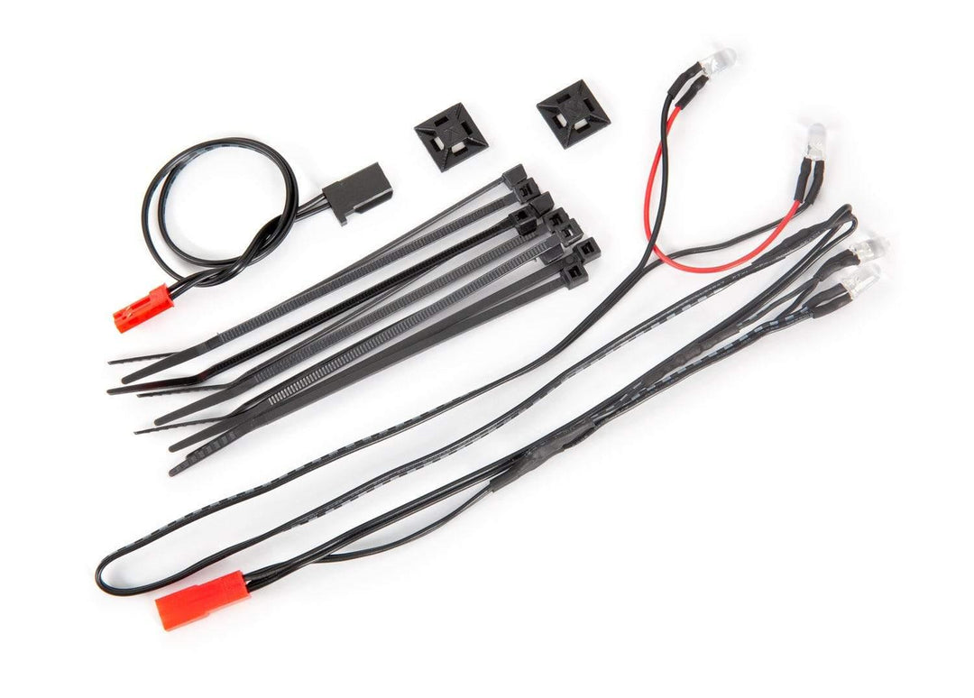 Traxxas 9385 LED light harness (power harness, zip ties (9), mounts (2)) - Excel RC
