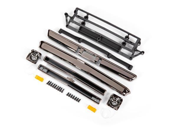 Traxxas 9415X Body Accessories, Chevrolet C10, Black Chrome - Excel RC
