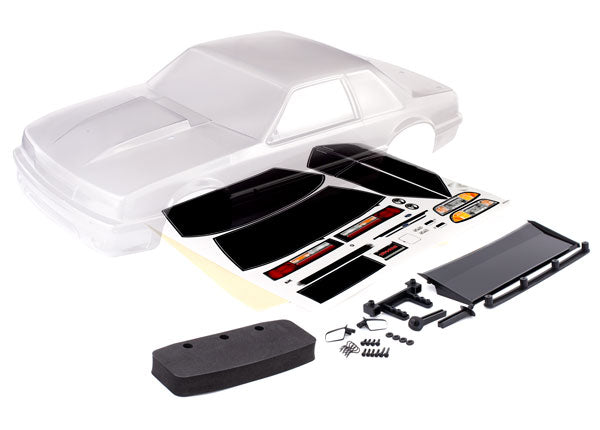 Traxxas Ford Mustang Fox Body w/ Wing, Accessories 9421