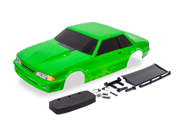 Traxxas Ford Mustang Fox Body w/ Wing, Accessories 9421