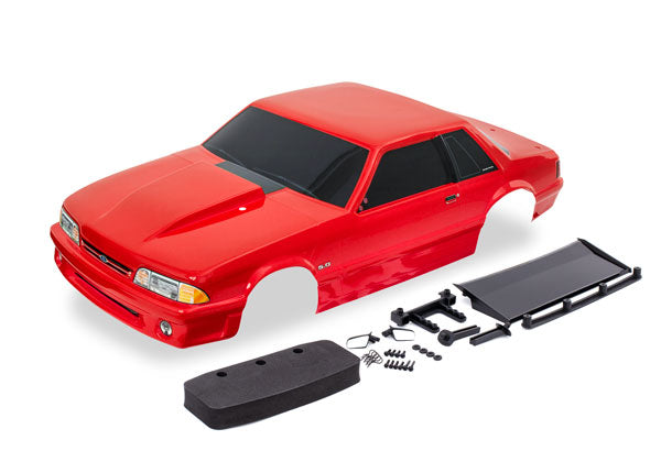 Traxxas Ford Mustang Fox Body w/ Wing, Accessories 9421
