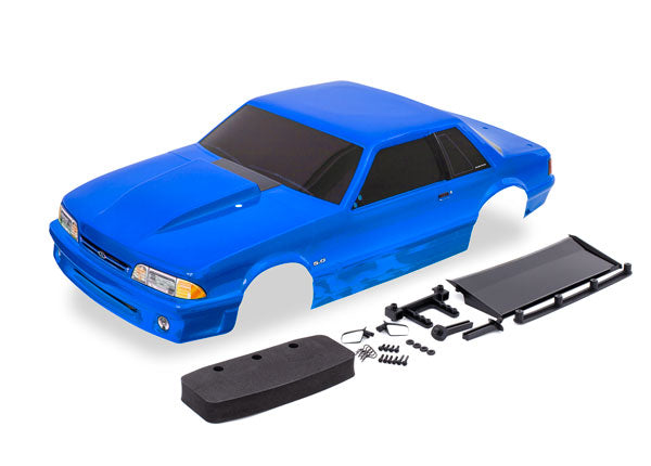 Traxxas Ford Mustang Fox Body w/ Wing, Accessories 9421