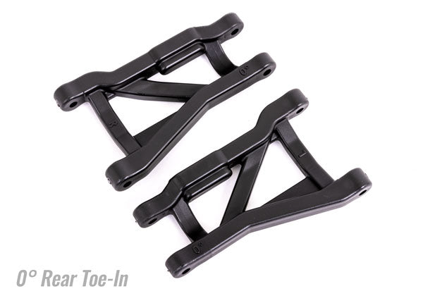 Traxxas Suspension Arms, Black, Rear (Left &amp; Right), Heavy Duty, 0° Toe Angle (2) 9430