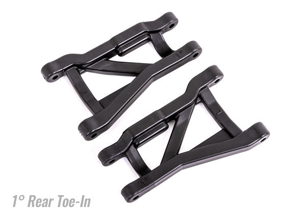 Traxxas Suspension Arms, Black, Rear (Left & Right), Heavy Duty, 1° Toe Angle (2) 9431