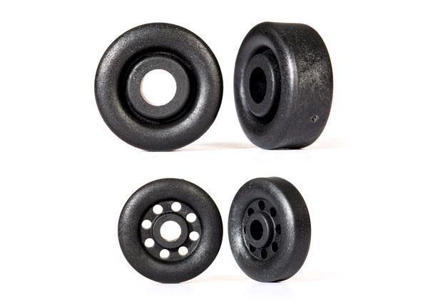 Traxxas 9461 Wheels, Wheelie Bar, Black (26Mm (2), 18Mm (2)) - Excel RC