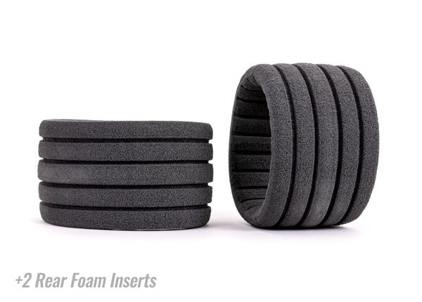 Traxxas Tire Inserts Rear +2 Firmness For 9475 Rear Tires 9469X