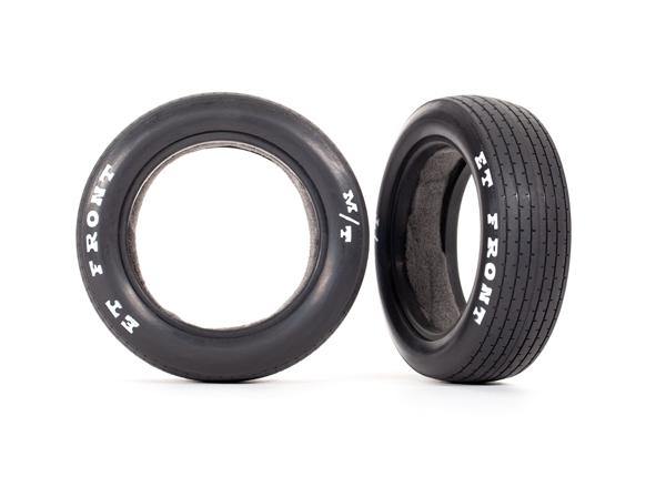 Traxxas 9470 Tires, Front (2)/ Foam Inserts (2) - Excel RC
