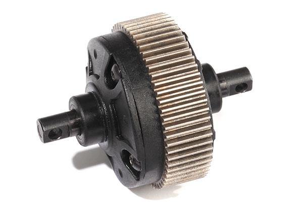 Traxxas 9480 Differential assembly (complete) (assembled with 500K oil) (fits Drag Slash) - Excel RC