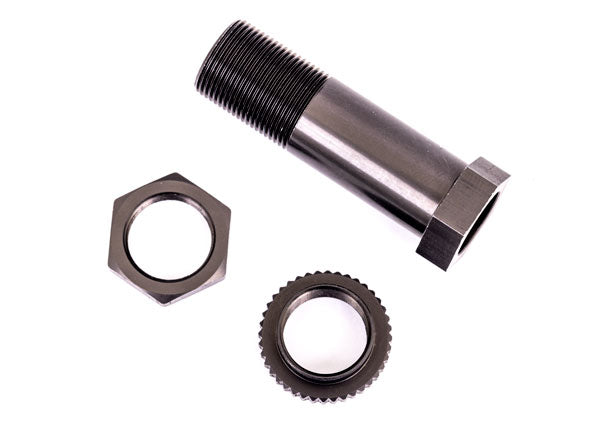 Traxxas Servo Saver Post Adjuster Nut Locknut Anodized 6061-T6 Alum 9545