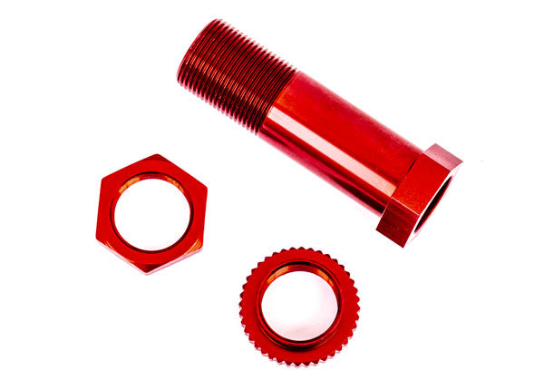 Traxxas Servo Saver Post Adjuster Nut Locknut Anodized 6061-T6 Alum 9545