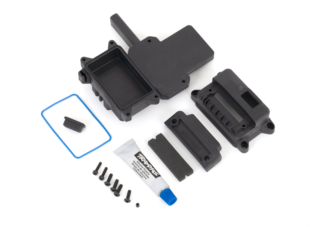 Traxxas Box, Receiver (Sealed) W Esc Mount  9624