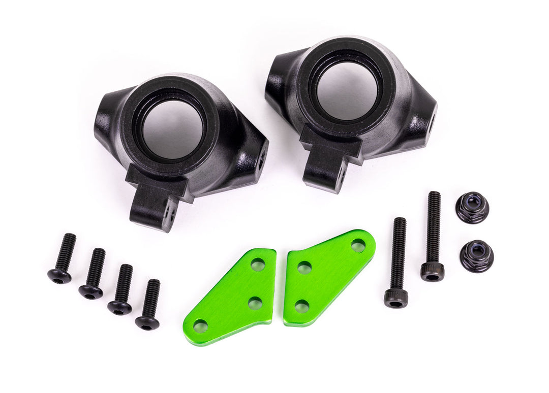 Traxxas Steering Block Arms Aluminum Anodized (2) Steering Blocks Left & Right 9637