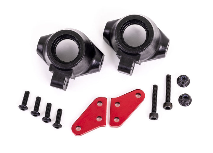 Traxxas Steering Block Arms Aluminum Anodized (2) Steering Blocks Left & Right 9637